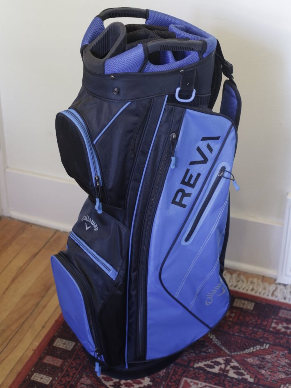 EXCELLENT CONDITION!! Callaway REVA Men's Stand Golf Bag in Blue